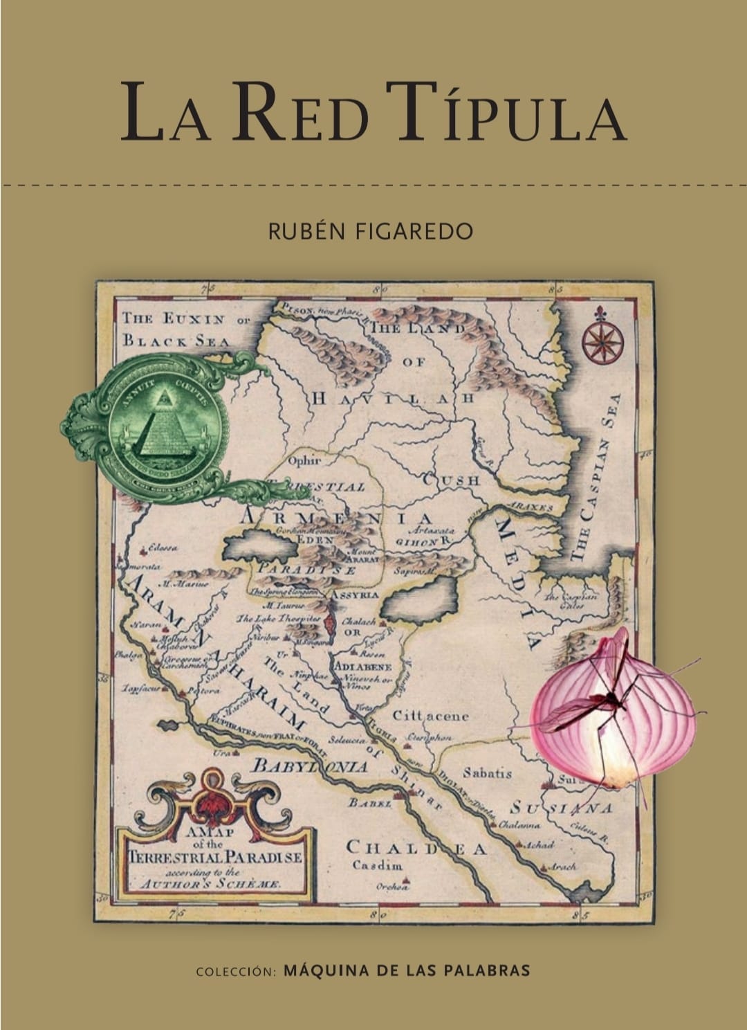 Portada de La Red Tipula, la primera
                              novela de Rubén Figaredo